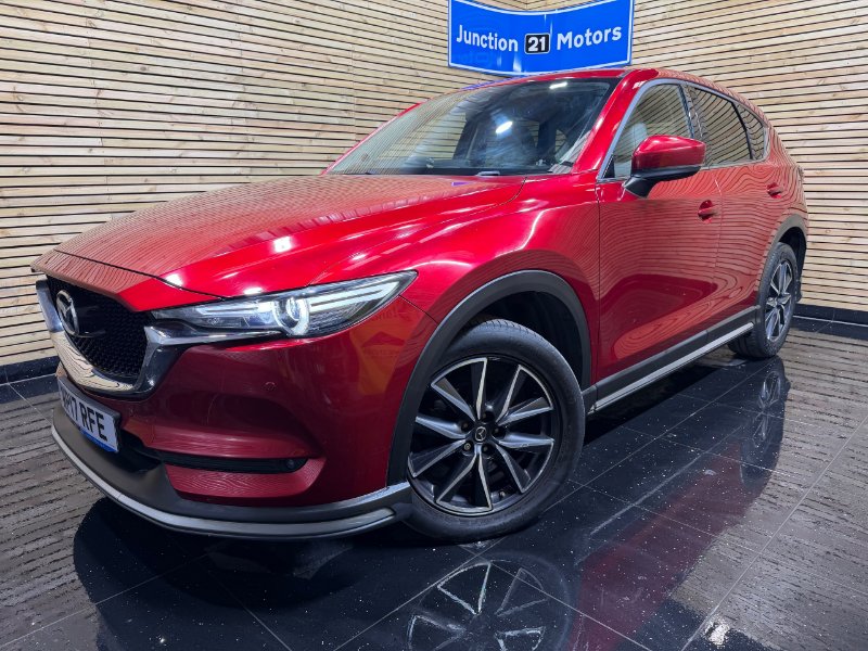 Red Mazda CX-5 2.2 SKYACTIV-D Sport Nav SUV 5dr Diesel Manual Euro 6 s/s 150 ps